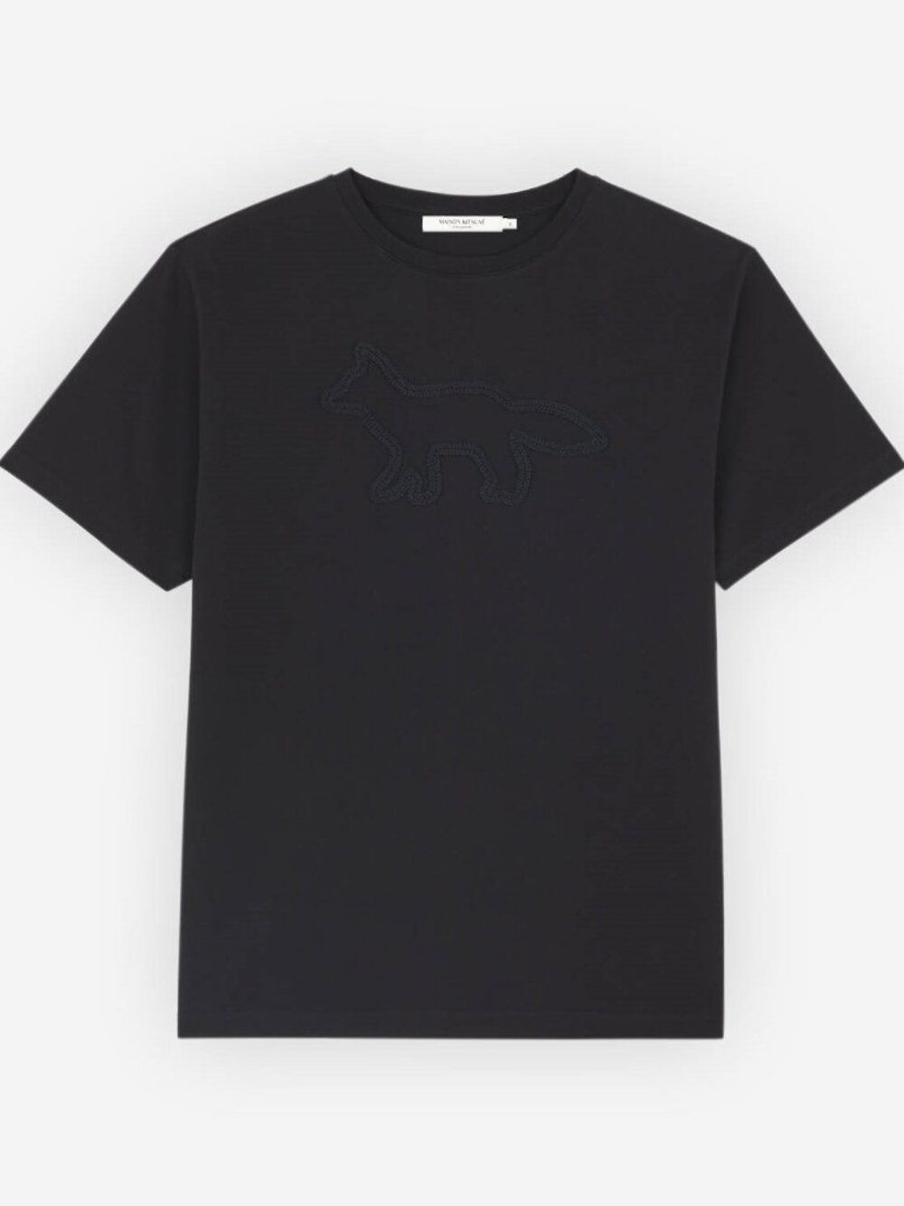 NWT - Maison Kitsune Contour Fox Patch T-shirts - Black🖤